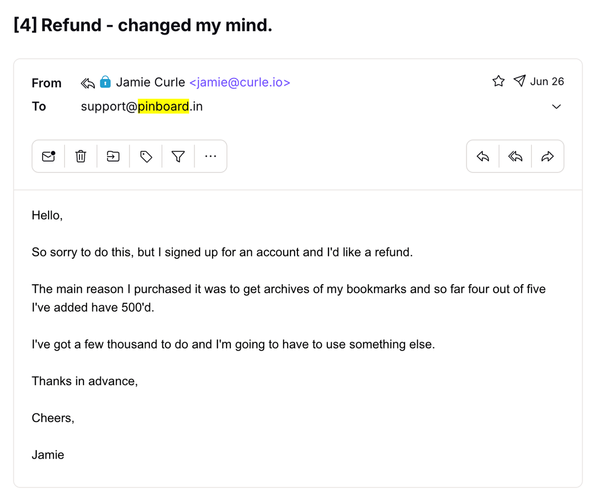 email one