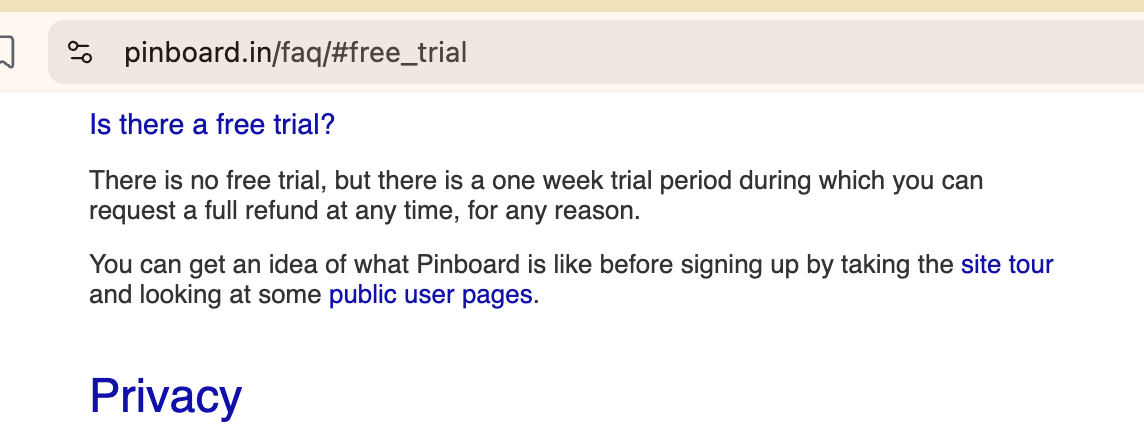 Free trial