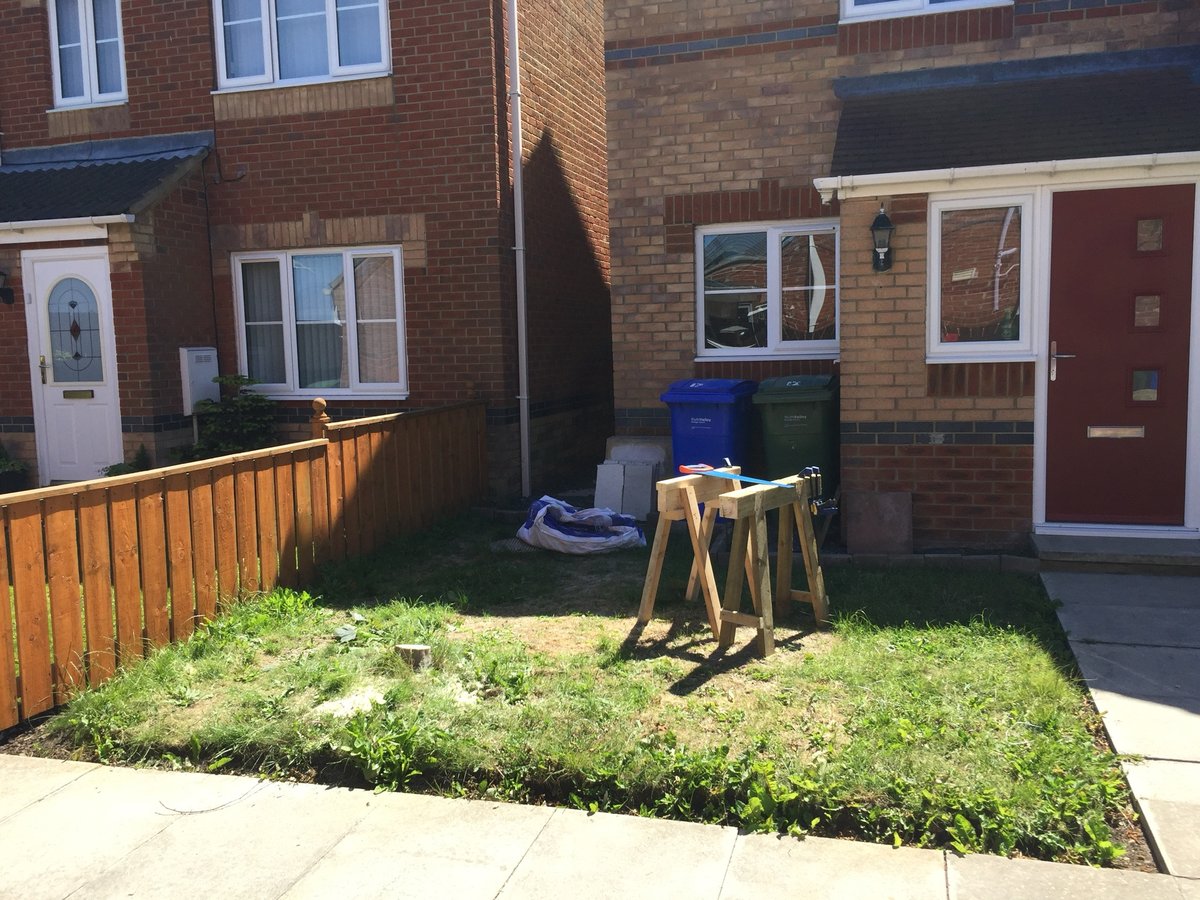 Front garden 2008 - 2018