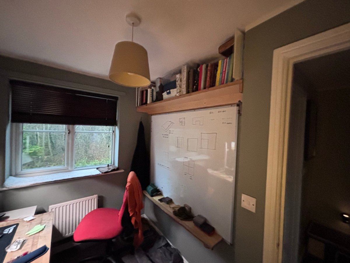 Whiteboard before we started work