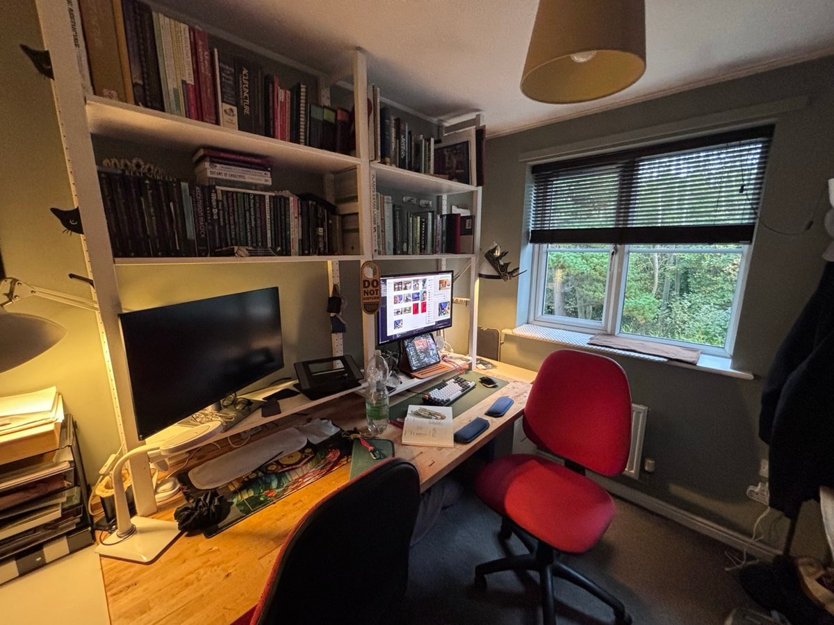 The desk